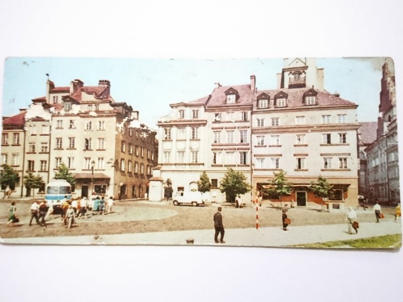 WARSZAWA. FRAGMENT PLACU ZAMKOWEGO FOT. KRASSOWSKI