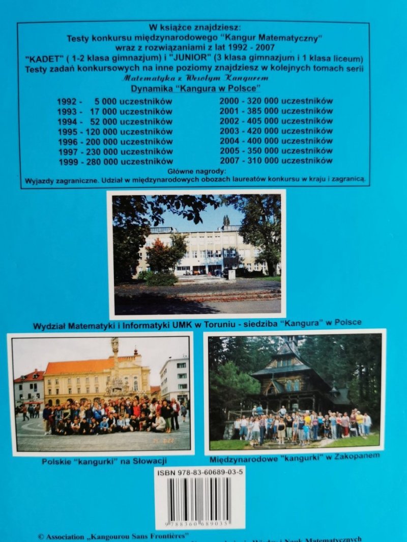 MATEMATYKA Z WESOŁYM KANGUREM 2007