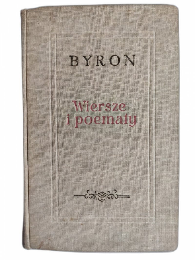 WIERSZE I POEMATY - G. G. Byron