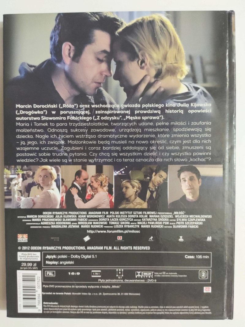 DVD. MIŁOŚĆ – S. FABICKI