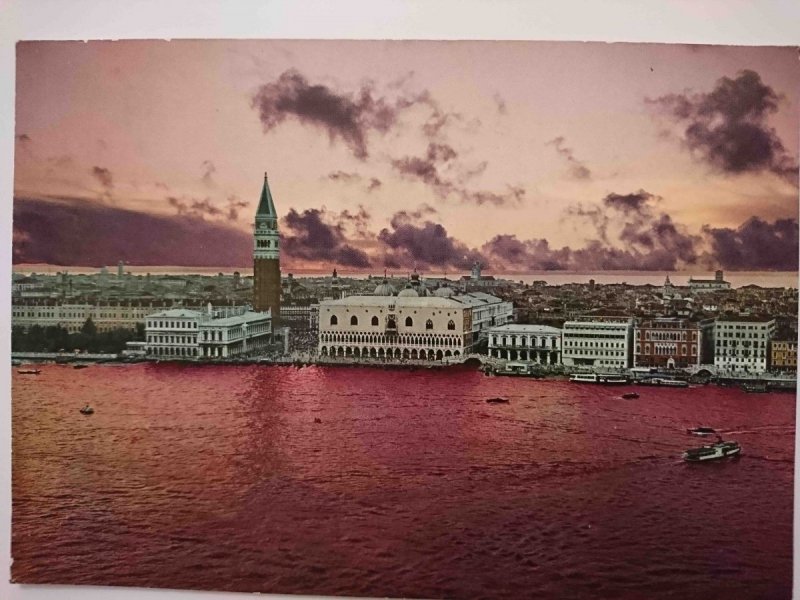 VENEZIA. TRAMONTO SUL BACINO DI S. MARCO
