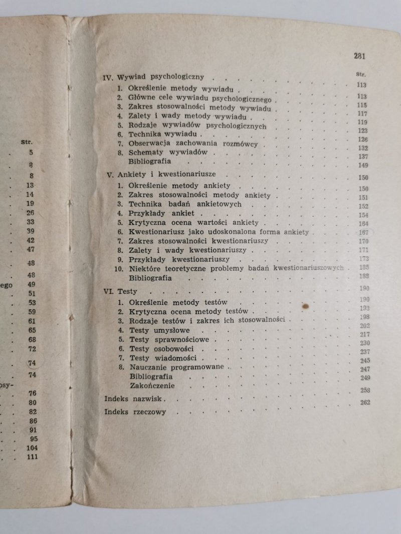 WSPÓŁCZESNE METODY BADAŃ PSYCHOLOGICZNYCH - Zbigniew Skorny 1966