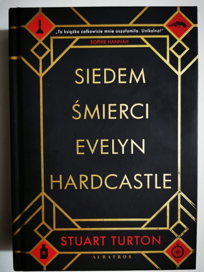 SIEDEM ŚMIERCI EVELYN HARDCASTLE - Stuart Turton