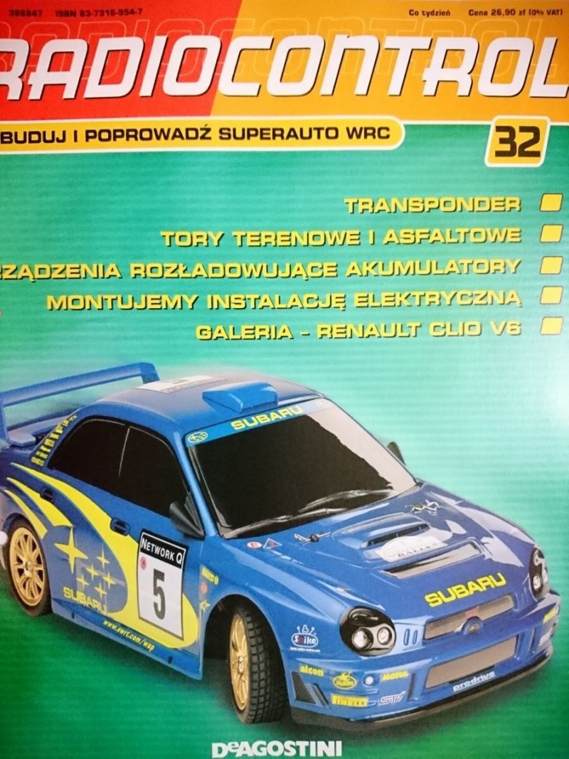 RADIOCONTROL. ZBUDUJ I POPROWADŹ SUPERAUTO WRC 32