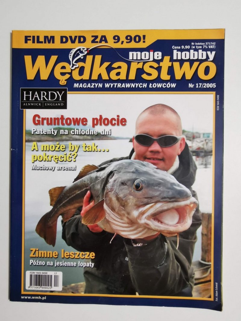 WĘDKARSTWO MOJE HOBBY NR 17/2005 BEZ PŁYTY DVD