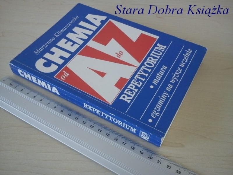 CHEMIA OD A DO Z 1996 - Marzenna Klimaszewska