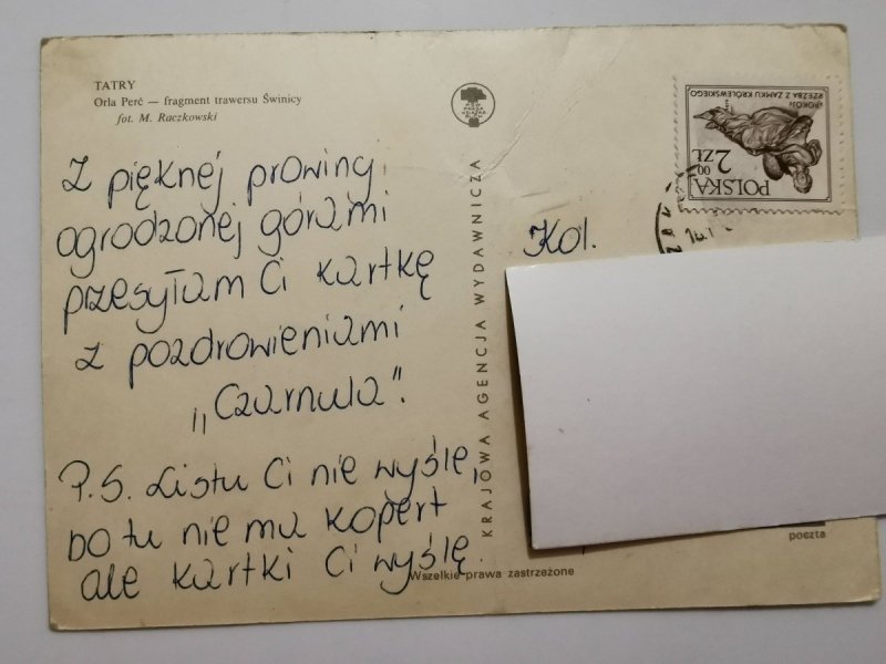 TATRY. ORLA PERĆ – FRAGMENT TRAWERSU ŚWINICY FOT. RACZKOWSKI