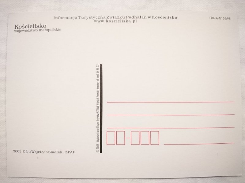 KOŚCIELISKO. WOJEWÓDZTWO MAŁOPOLSKIE FOT. W. SMOLAK