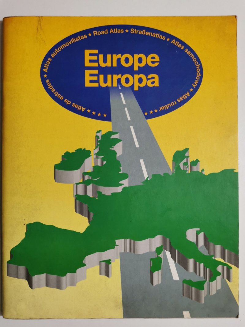 EUROPE EUROPA. ROAD ATLAS