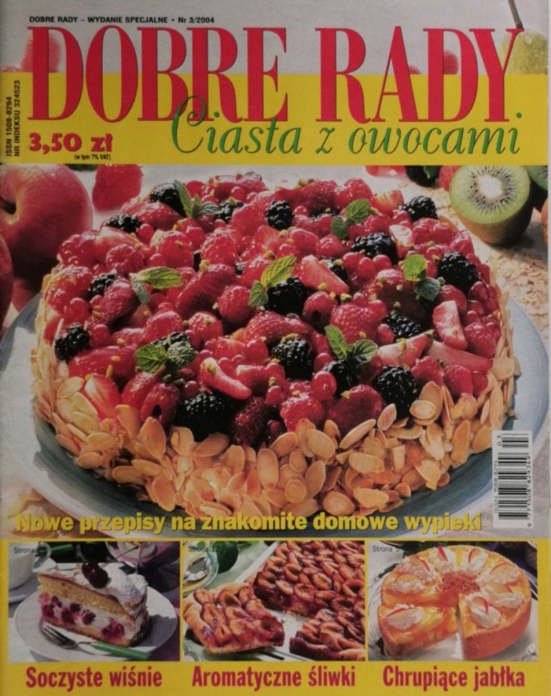 DOBRE RADY. CIASTA Z OWOCAMI Nr. 3/2004