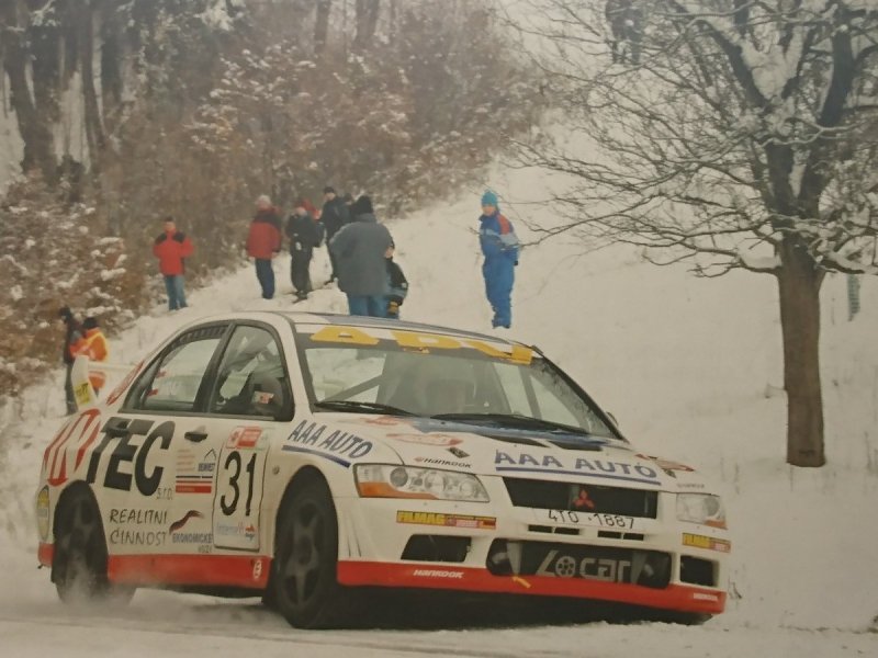 RAJD WRC 2005 ZDJĘCIE NUMER #094 MITSUBISHI LANCER