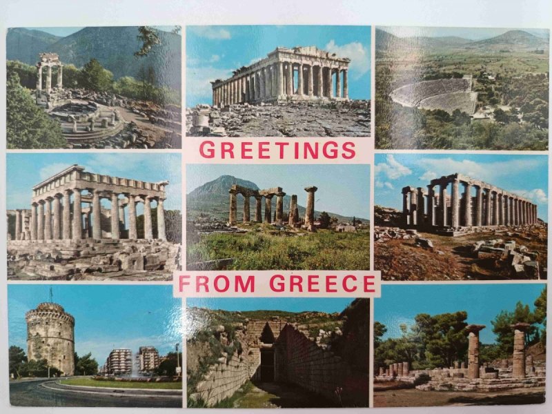 GREECE GREETINGS FROM GREECE