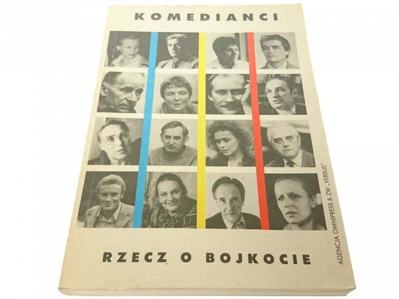 RZECZ O BOJKOCIE. KOMEDIANCI - Andrzej Roman 1990