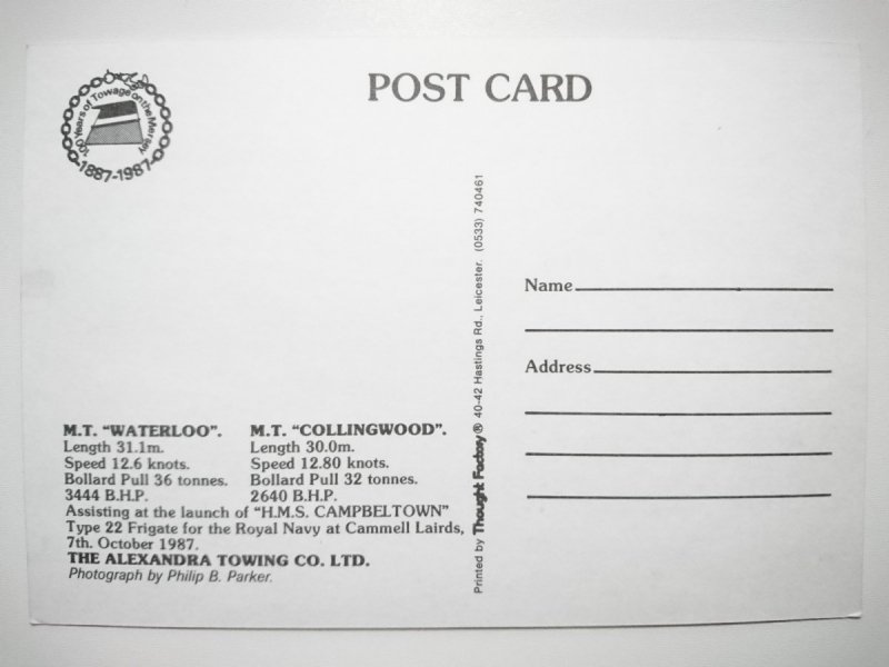 M. T. WATERLOO M.T. COLLINGWOOD