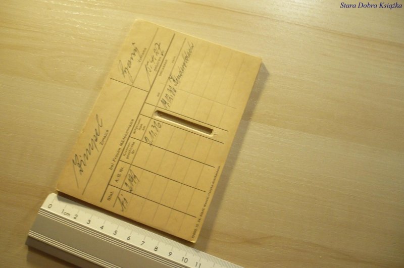 STADT. WENZEL-KANCKE-KRANKENHAUS. 8 KART