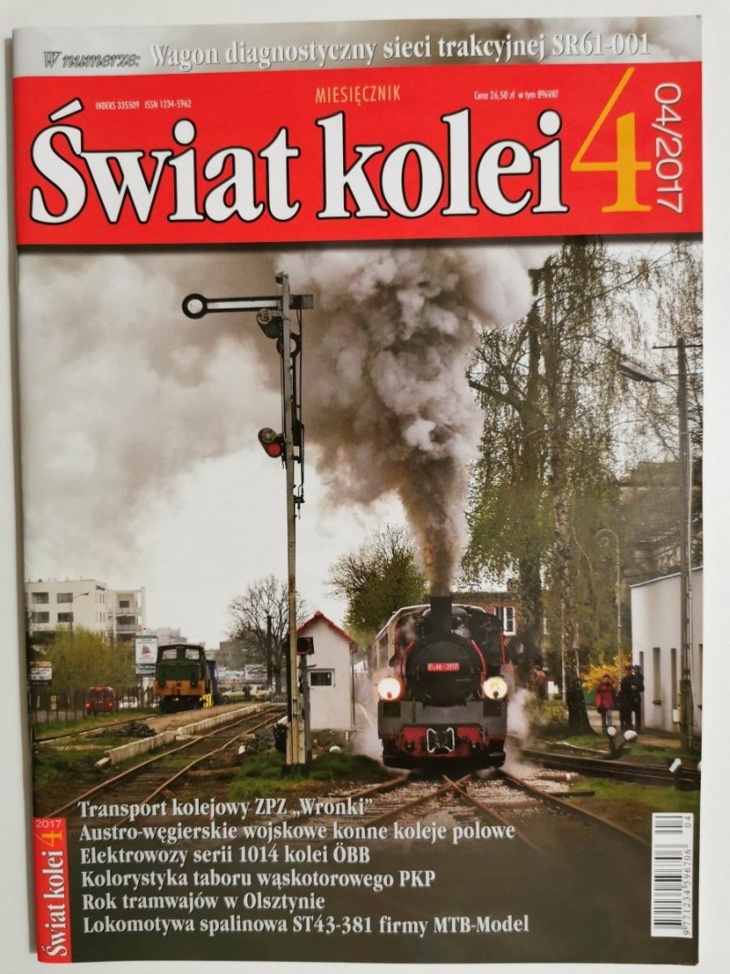 Miesięcznik. Świat kolei 04/2017