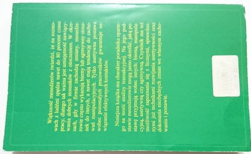 JAK DOSKONALIĆ ASERTYWNOŚĆ - Anni Townend 1991
