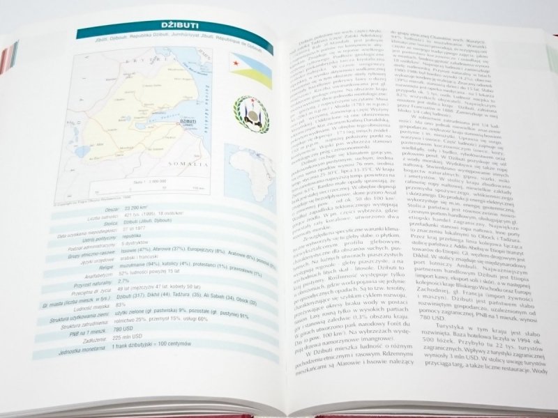 PRZEGLĄDOWY ATLAS ŚWIATA. AFRYKA 1998