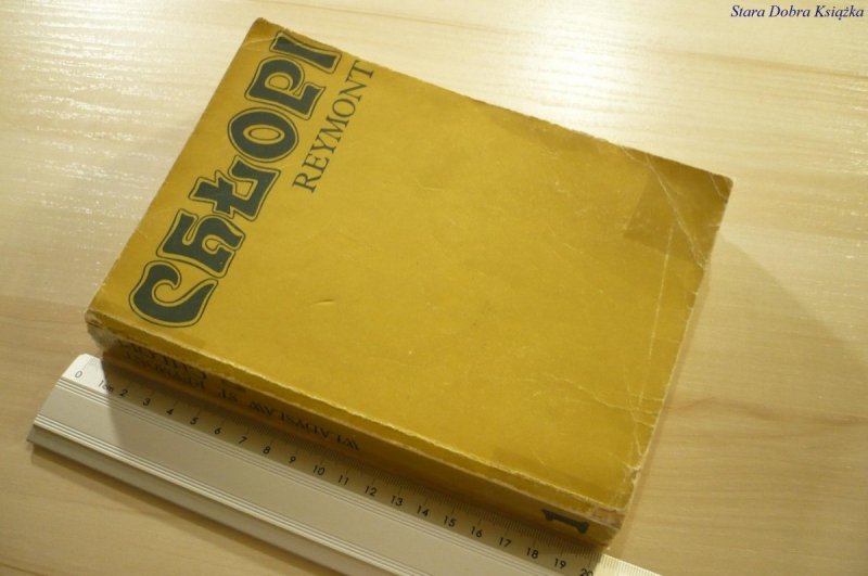 CHŁOPI TOM 1 - Władysław St. Reymont (1979)