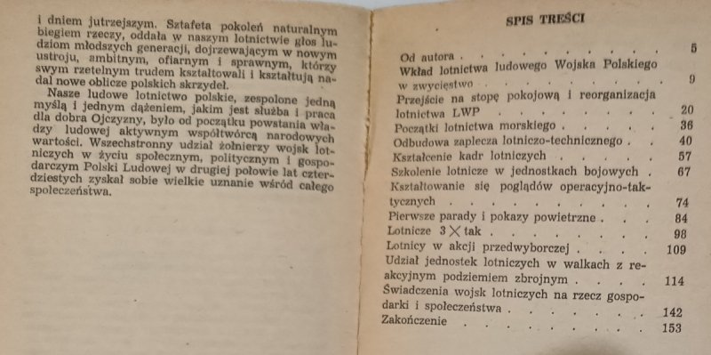 LOTNICTWO POLSKIE W PIERWSZYCH LATACH POWOJENNYCH - Czesław Krzemiński 1981
