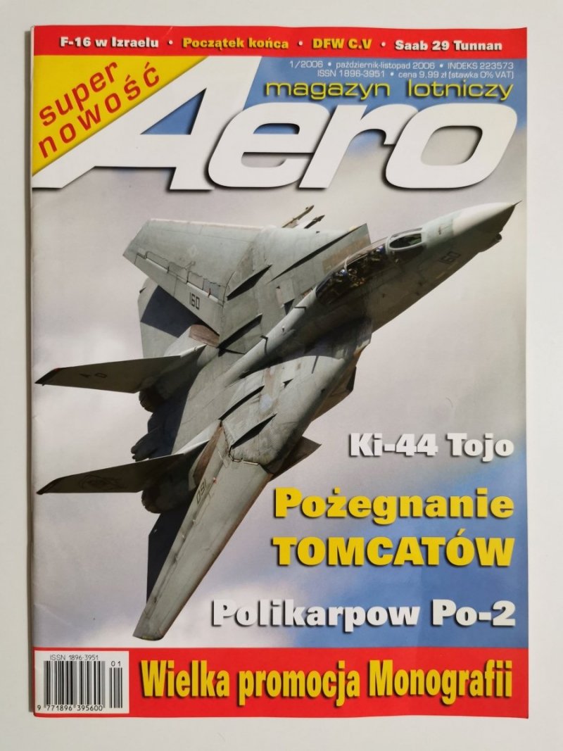 AERO MAGAZYN LOTNICZY 1/2006 PAŹDZIERNIK-LISTOPAD 2006 KI-44 TOJO