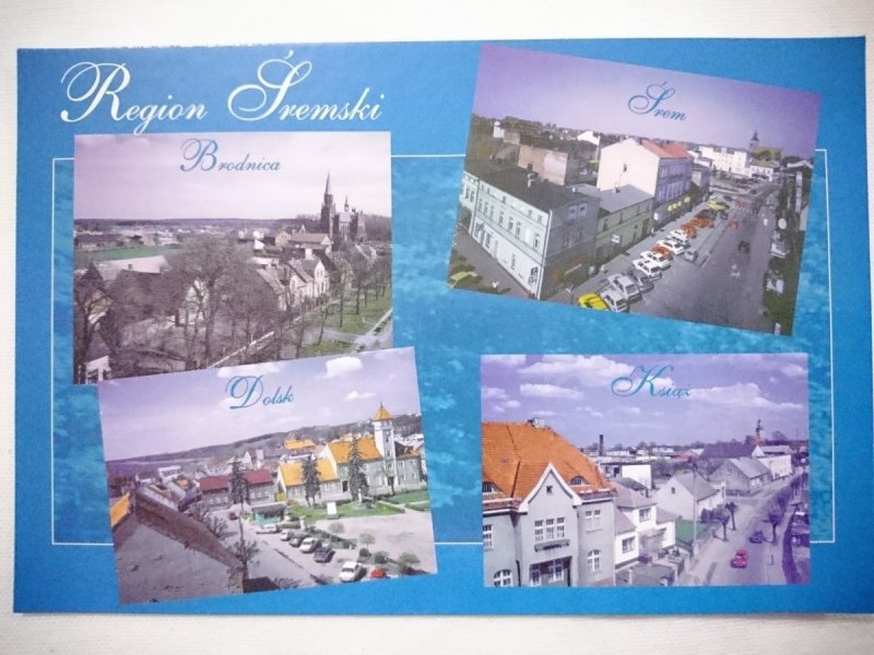 REGION ŚREMSKI. PANORAMY MIAST: BRODNICA, DOLSK, KSIĄŻ, ŚREM FOT. M. DZIUBA