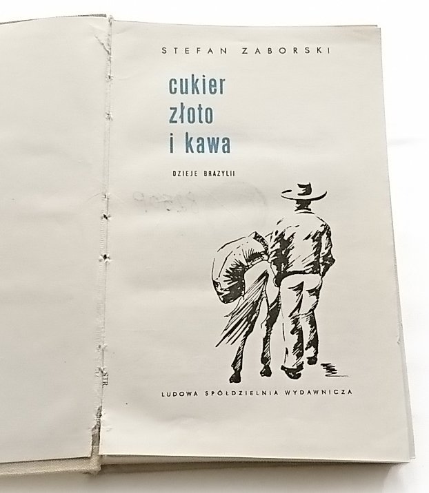 CUKIER ZŁOTO I KAWA - Stefan Zaborski 1965