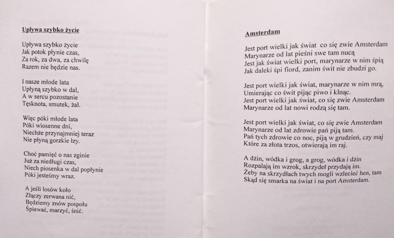 ŚPIEWNIK OKOCIMSKICH TABORÓW OGNIEM I MIECZEM 