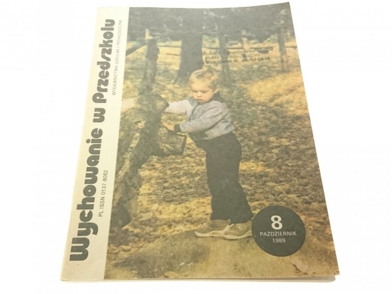 WYCHOWANIE W PRZEDSZKOLU 8 PAŹDZIERNIK 1989