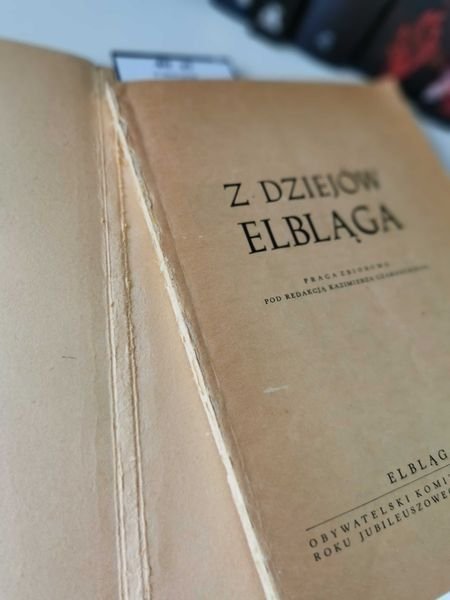 Z dziejów Elbląga - red. Kazimierz Czarnocki
