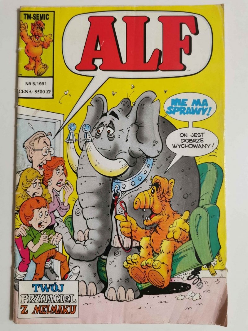 ALF NR 5/1991 TWÓJ PRZYJACIEL Z MELMAKU 1991