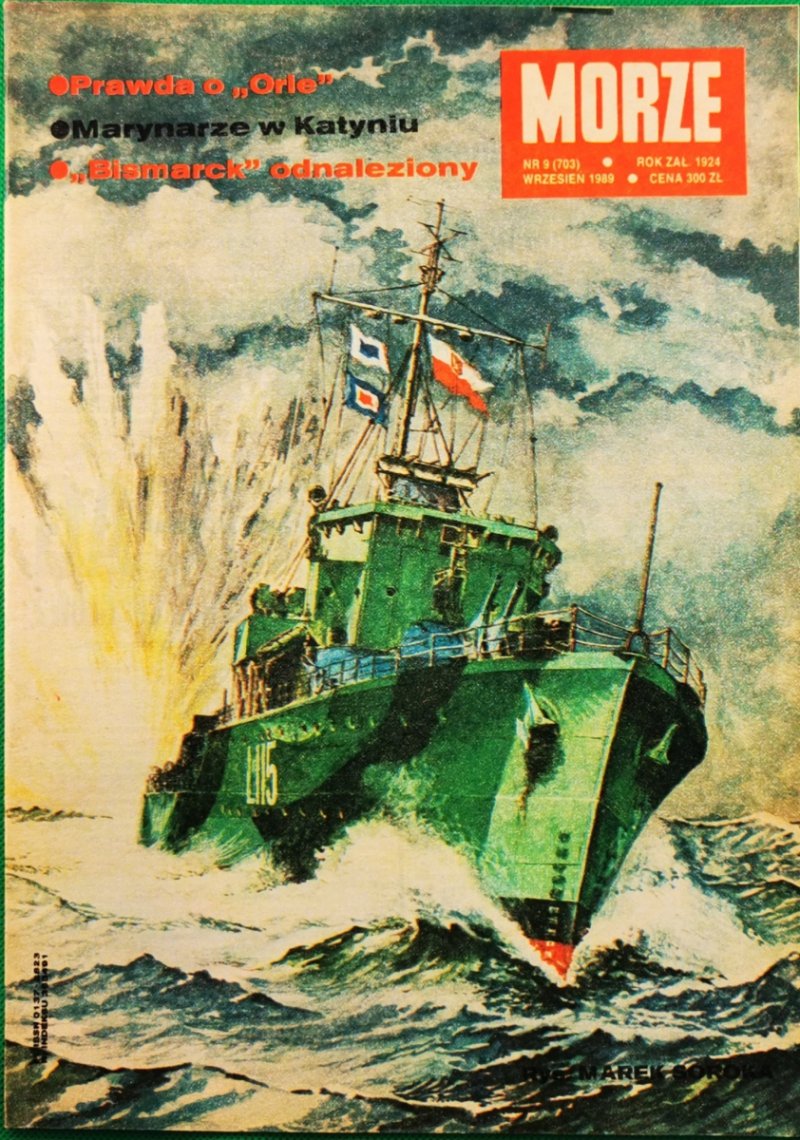 MORZE. NUMER 9(703) WRZESIEŃ 1989