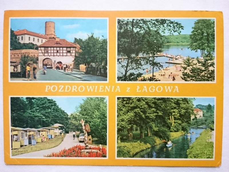 ŁAGÓW. CZTERY UJĘCIA FOT. RUCKGABER
