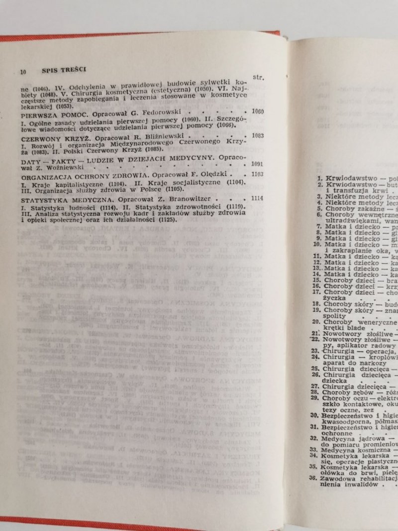 MAŁA ENCYKLOPEDIA ZDROWIA - red. Jan Wolański 1971