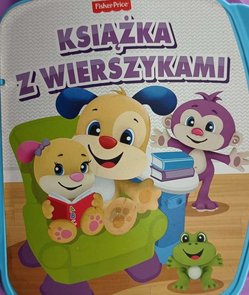 KSIĄŻKA Z WIERSZYKAMI ZABAWKA