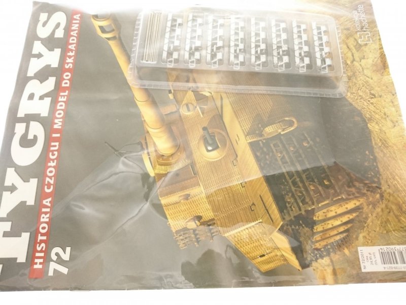 TYGRYS HISTORIA CZOŁGU I MODEL DO SKŁADANIA NR 072