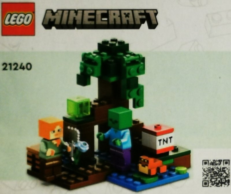 INSTRUKCJA.  LEGO MINECRAFT 21240  