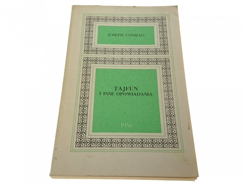 TAJFUN I INNE OPOWIADANIA - Joseph Conrad 1973