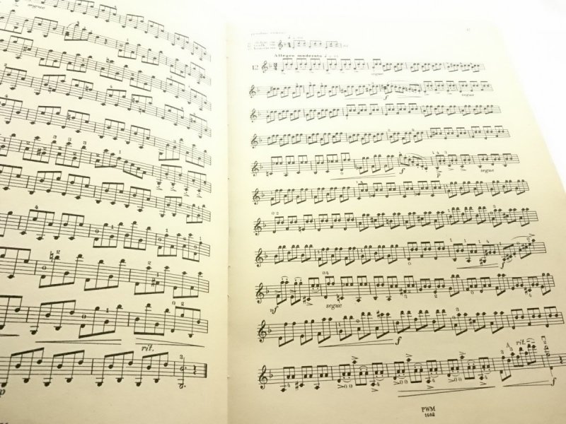 30 ETIUD NA SKRZYPCE - Jacques F. Mazas 1955