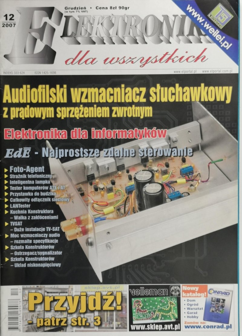 ELEKTRONIKA DA WSZYSTKICH 12/2007