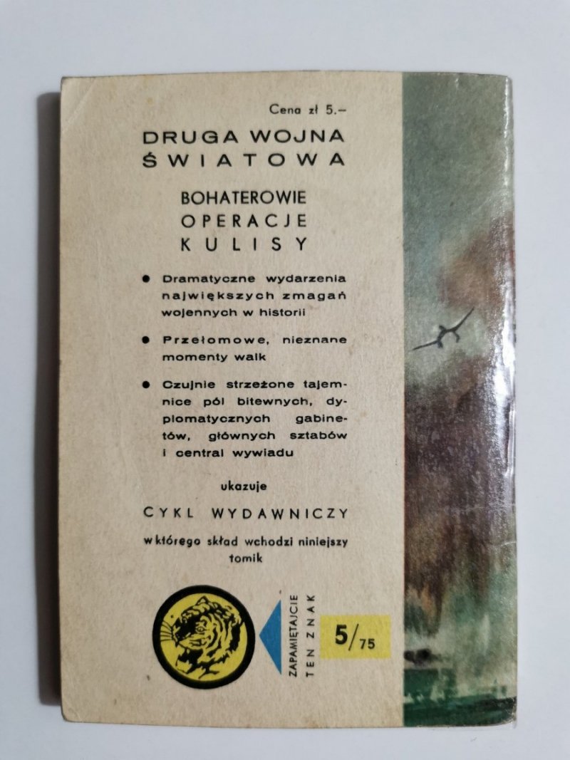 ŻÓŁTY TYGRYS: OSTATNIA WACHTA GRYFA - Zbigniew Damski 1975
