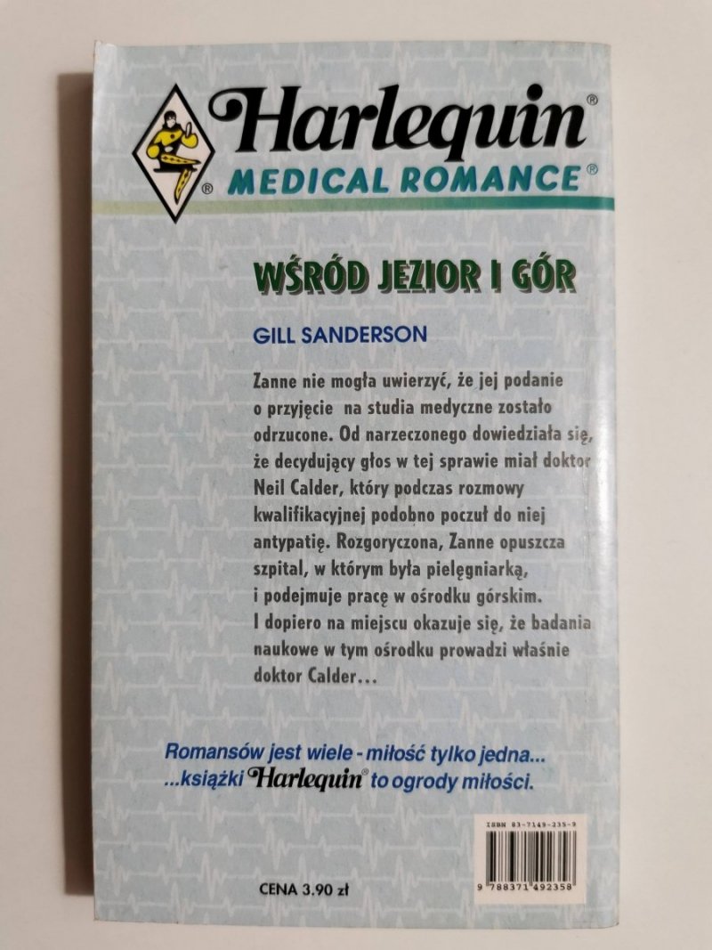 WŚRÓD JEZIOR I GÓR - Gill Sanderson 1998