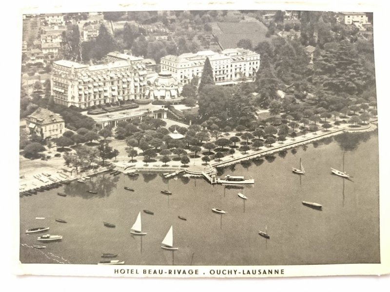 HOTEL BEAU-RIVAGE. OUCHY-LAUSANNE