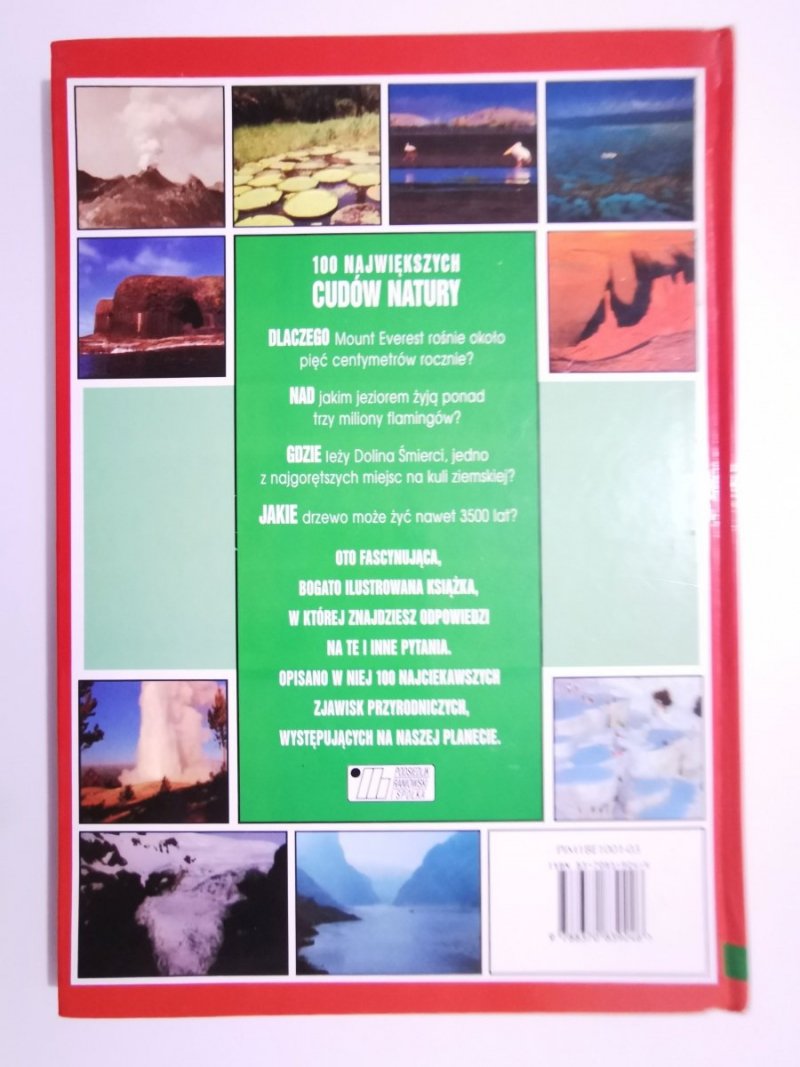 100 NAJWIĘKSZYCH CUDÓW NATURY - Ingrid Cranfield 1996