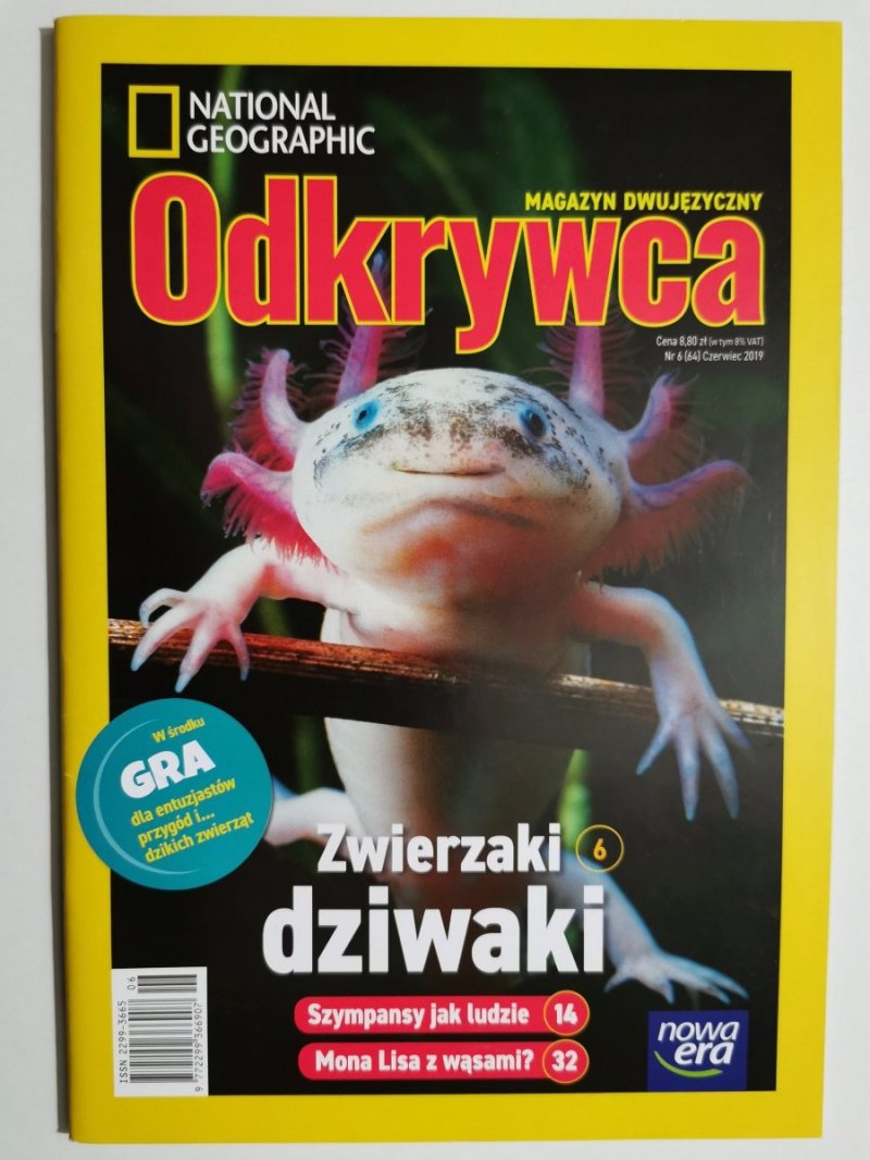 ODKRYWCA MAGAZYN DWUJĘZYCZNY W ŚRODKU GRA – Nr. 6.2019