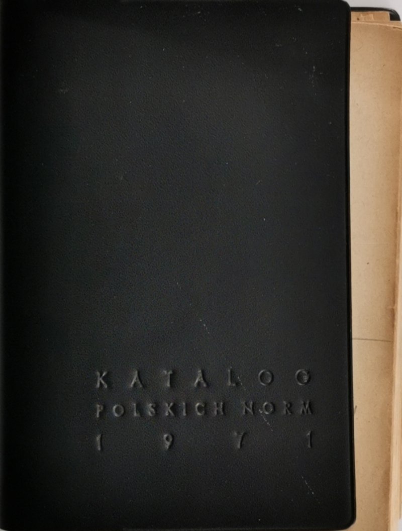 KATALOG POLSKICH NORM 1971