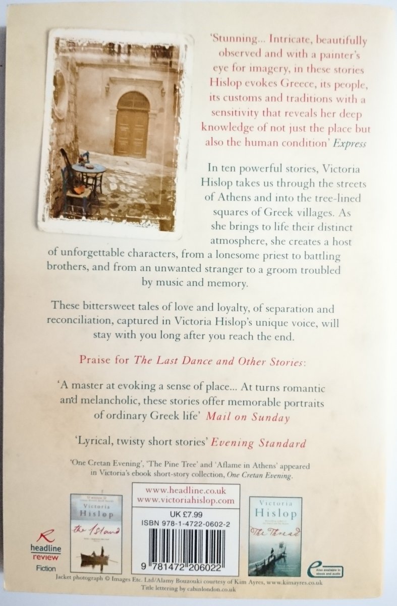 THE LAST DANCE - Victoria Hislop 2013