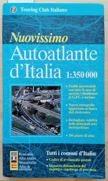Nuovissimo Autoatlante d'Italia 1: 350 000