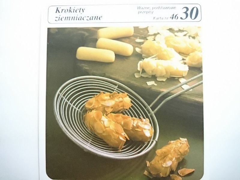 KARTA KULINARNA NR 46 KROKIETY ZIEMNIACZANE