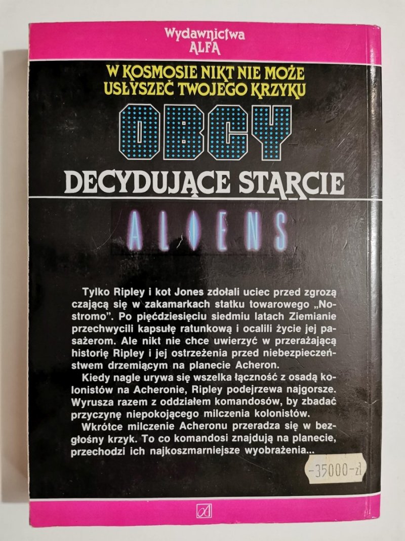 OBCY DECYDUJĄCE STARCIE - Alan Dean Foster 1992